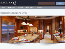 Tablet Screenshot of enchantelitesonline.com